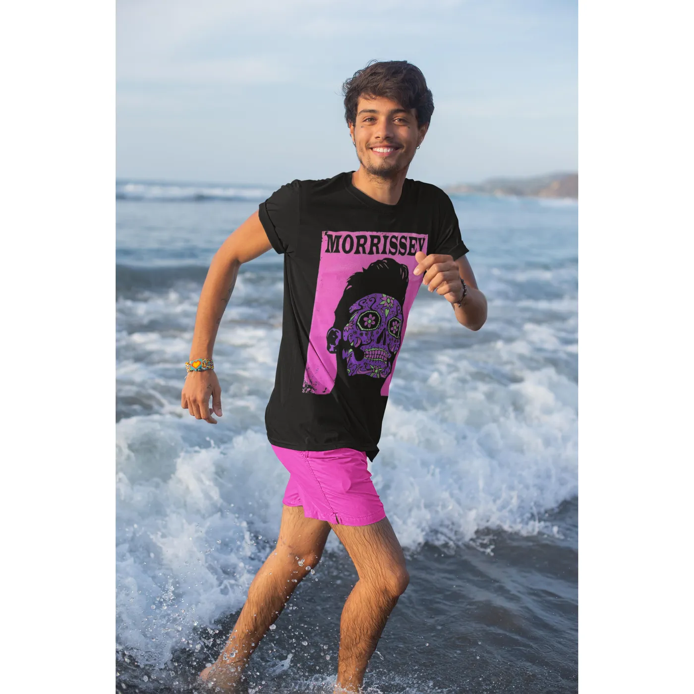 Morrissey T Shirt | Morrissey Day of the Dead T-Shirt