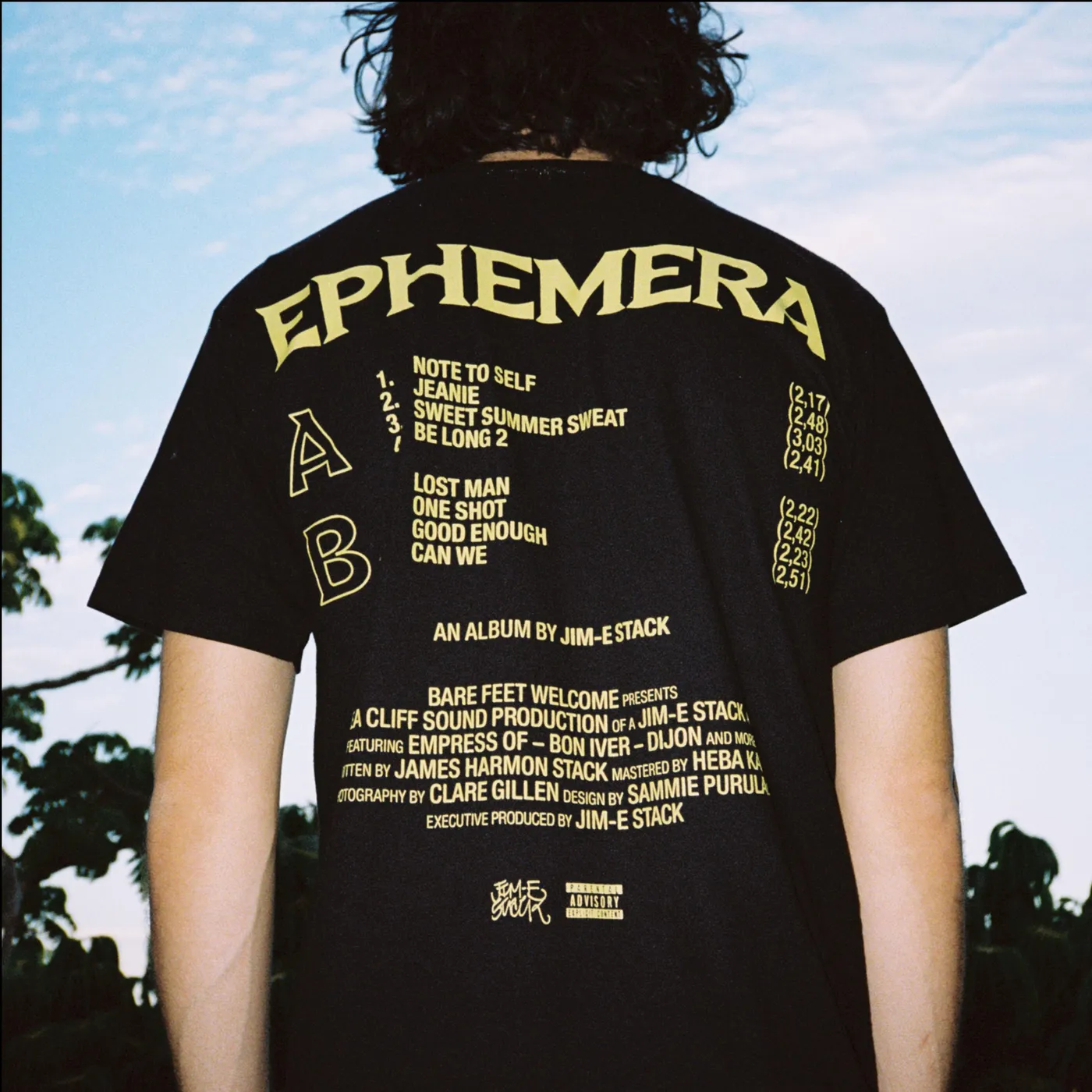 Jim-E Stack EPHEMERA (MERCHBAR) Vinyl Record