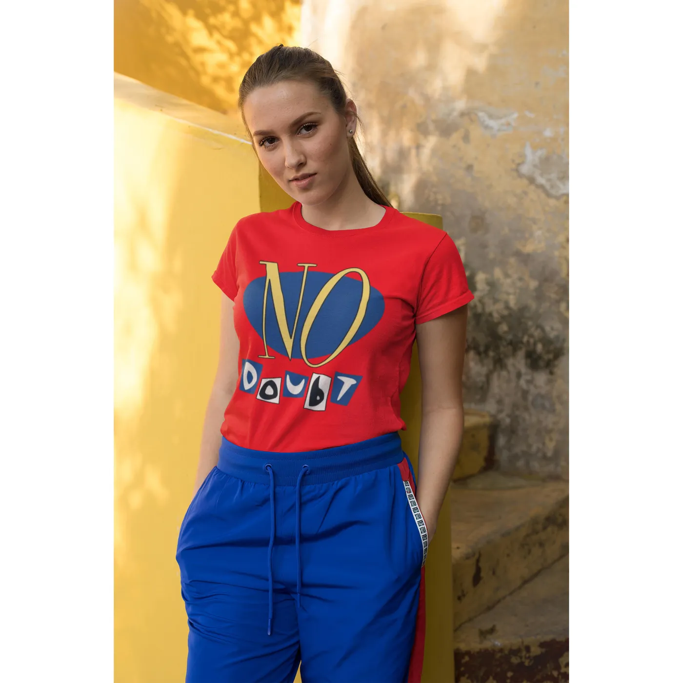 No Doubt Vinyl Release Red Unisex Tee