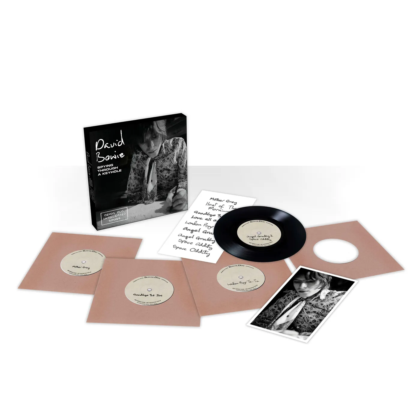 David Bowie Spying Through A Keyhole (Demos and Unreleased* Songs) 7" Singles Vinyl Box Set