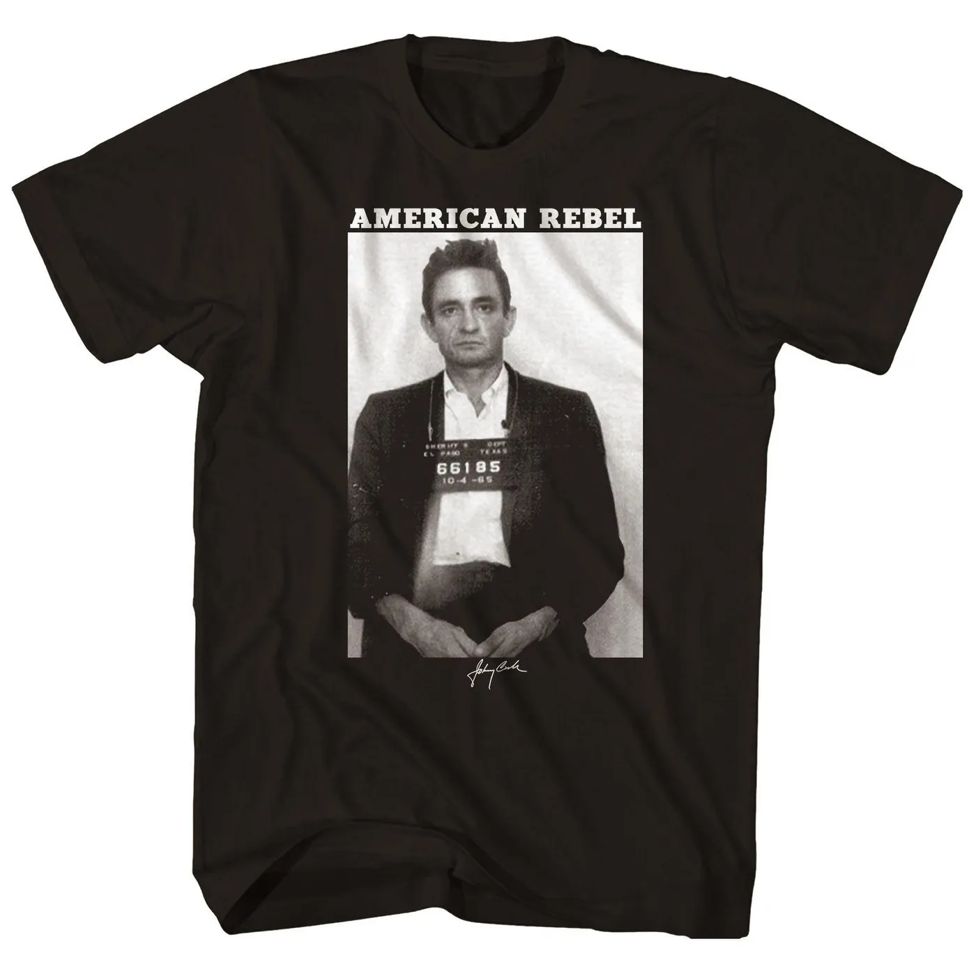 Johnny Cash T-Shirt | Mug Shot Shirt