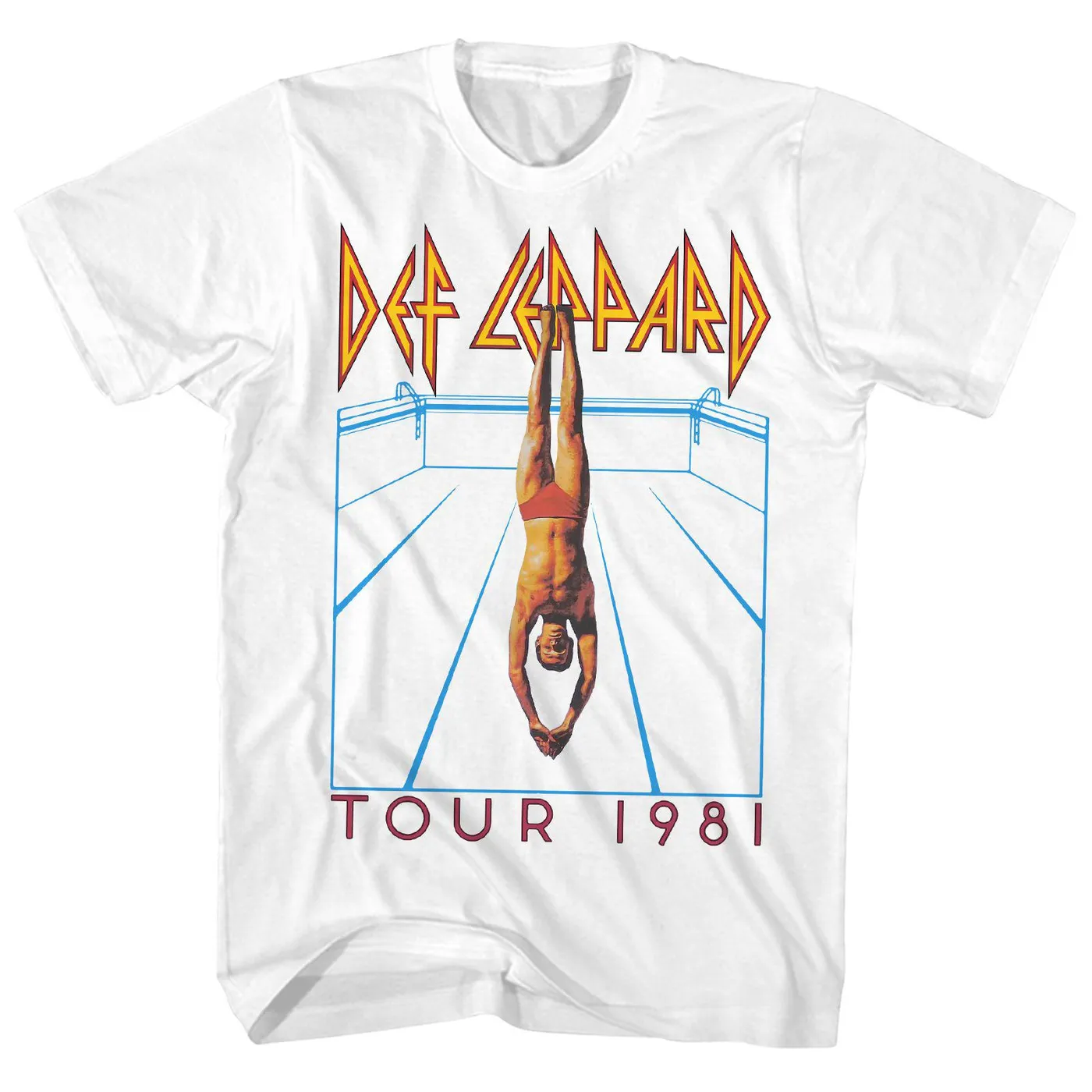 Def Leppard T-Shirt | ’81 Tour Def Leppard Shirt (Reissue)
