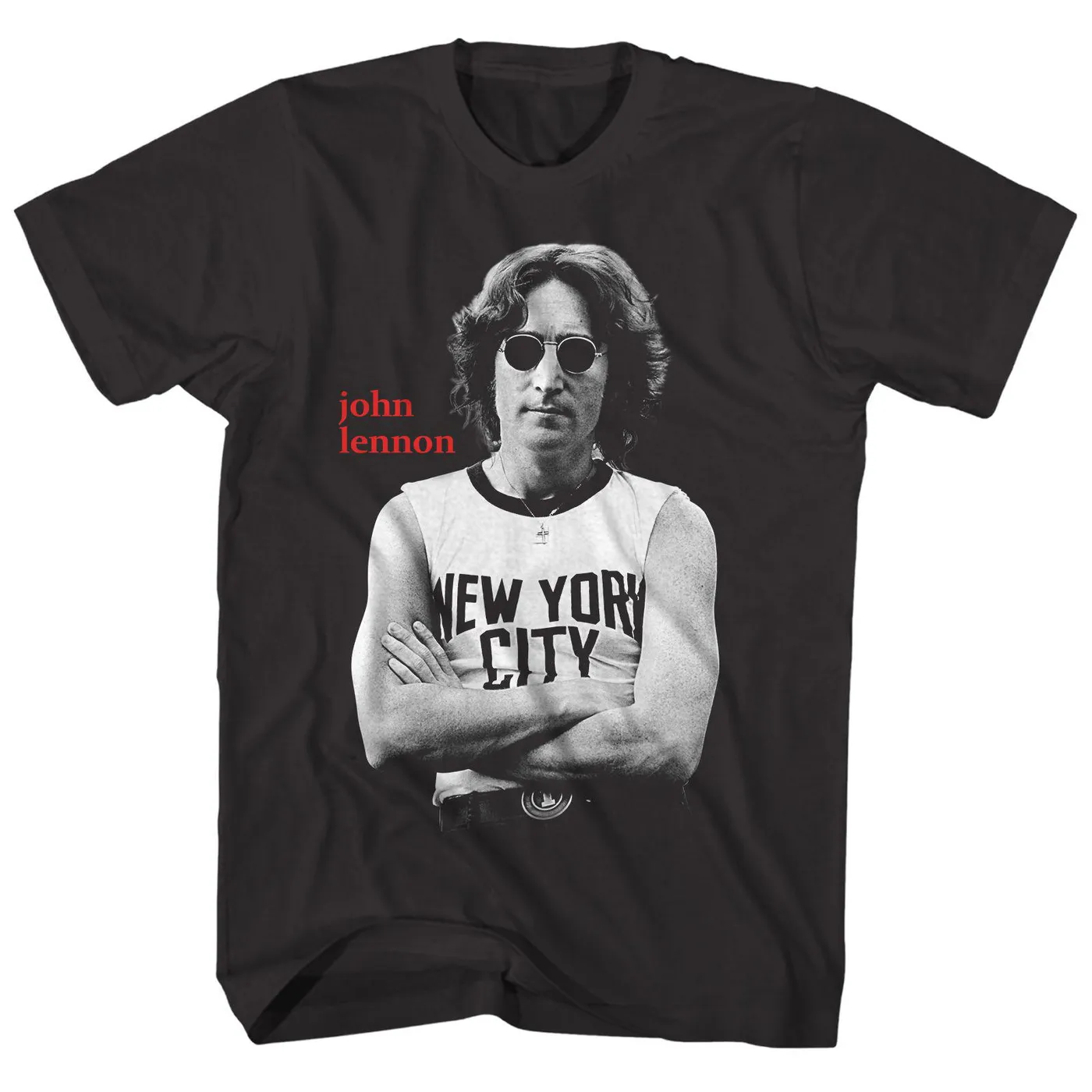 John Lennon T-Shirt | New York City Black & White Photo John Lennon Shirt