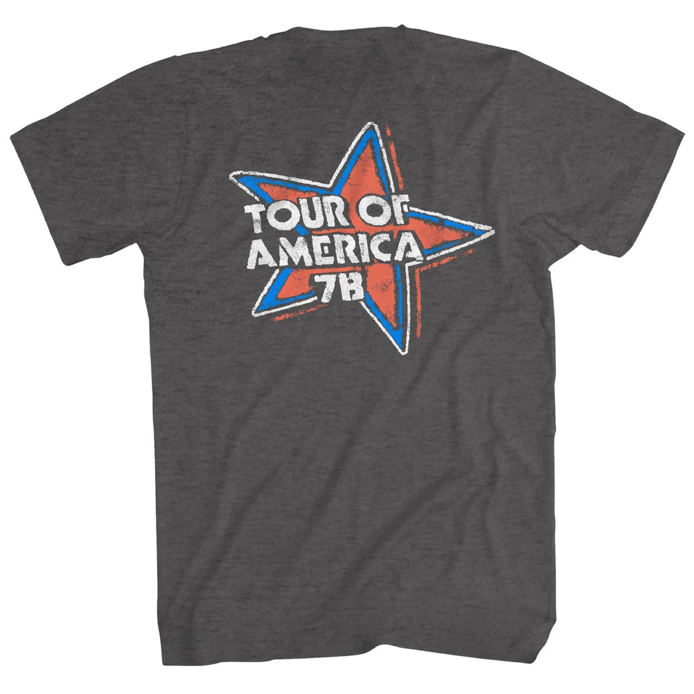 The Rolling Stones T-Shirt | Tour Of America '78 Distressed The Rolling Stones Shirt