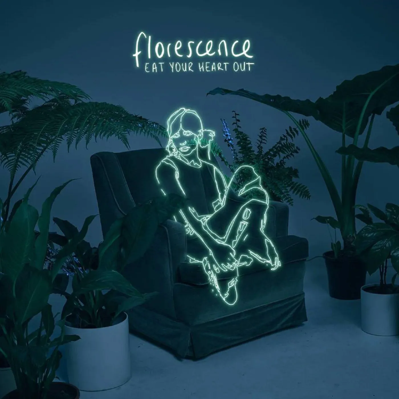 Eat Your Heart Out Florescence LP (Coke Bottle Clear) (Vinyl)