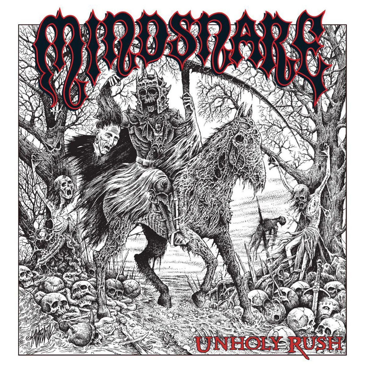 Mindsnare Unholy Rush LP (Red Vinyl)