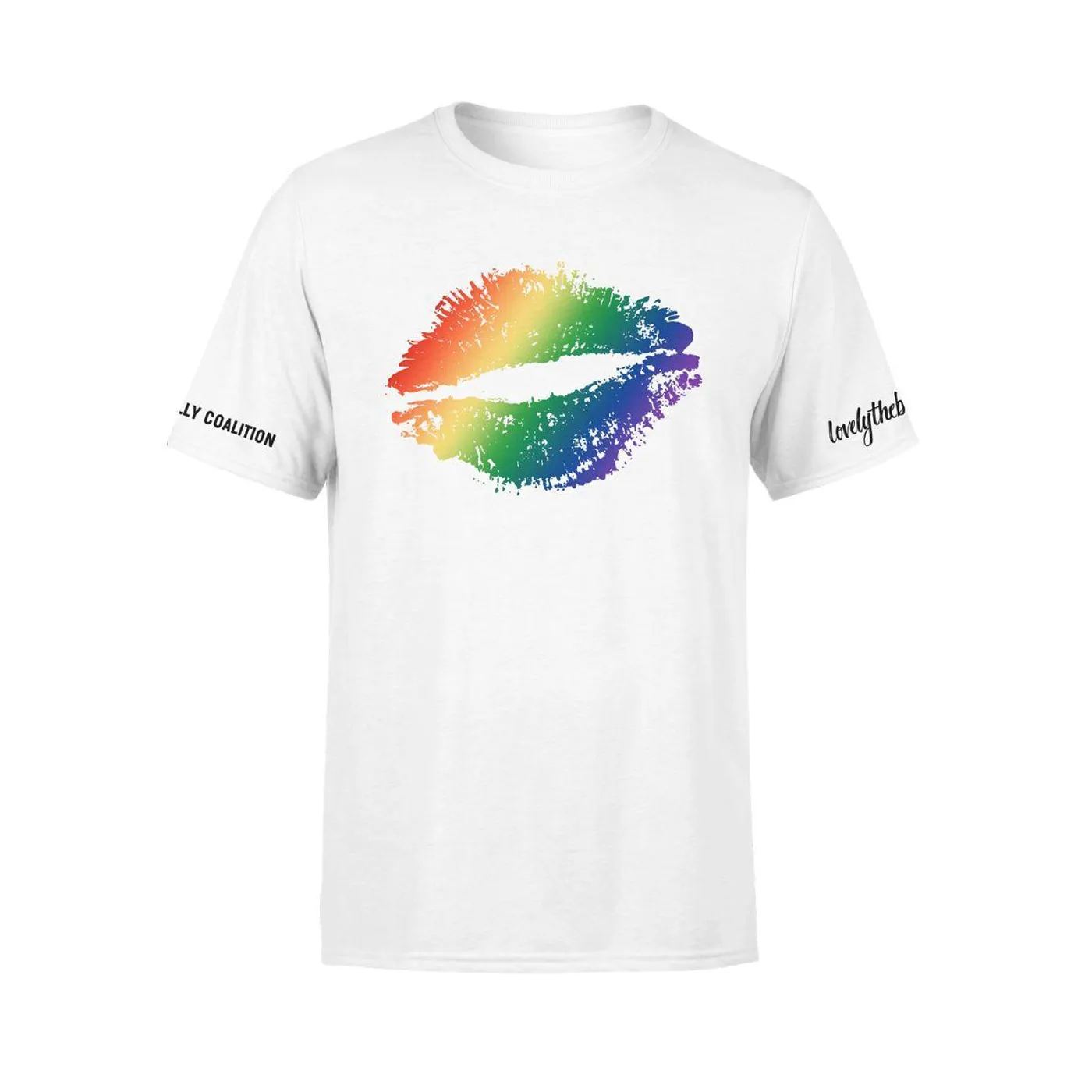lovelytheband x Ally Coalition White T-Shirt