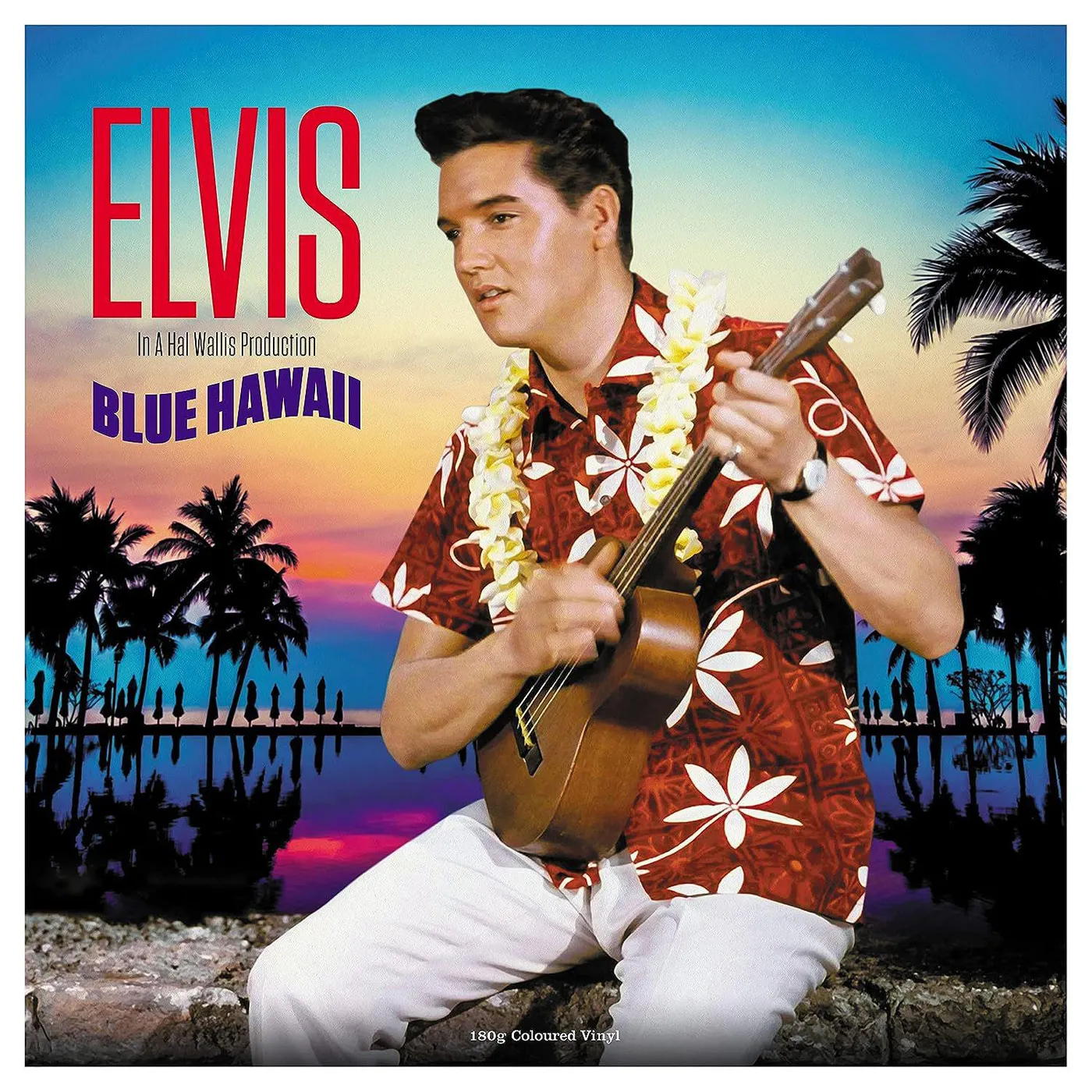 Elvis Presley LP - Blue Hawaii (Electric Blue Vinyl)
