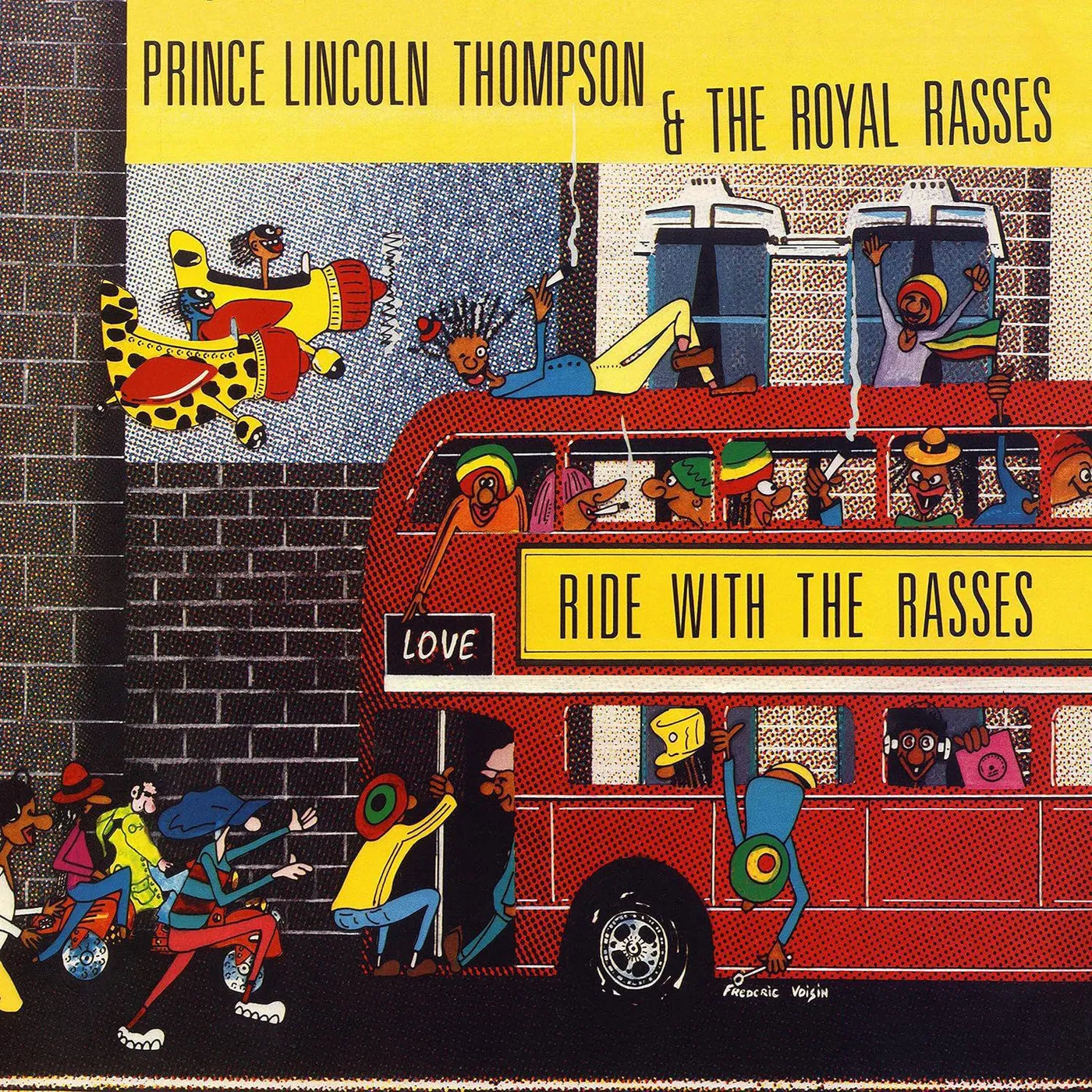 Prince Lincoln & The Royal Rasses LP - Ride With The Rasses (Vinyl)