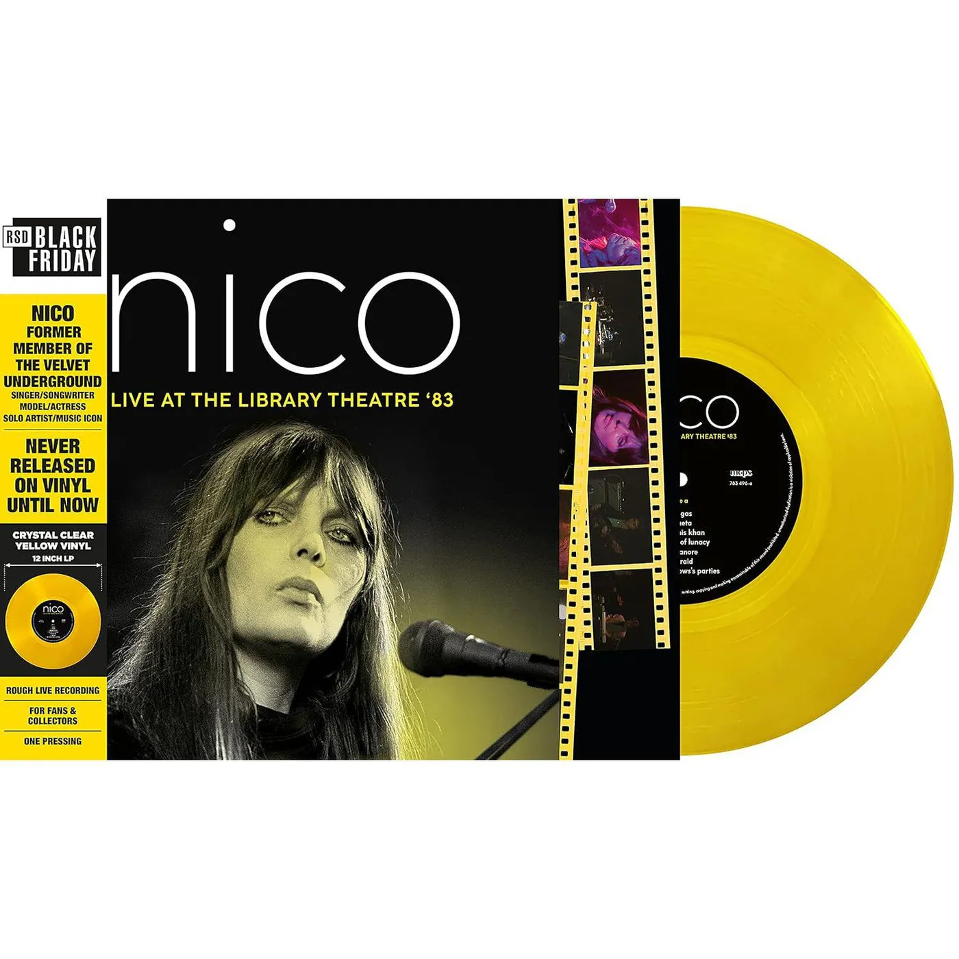 Nico LP Vinyl - Live At The Library Theatre '83 (Coloured Vinyl) (Cvnl)
