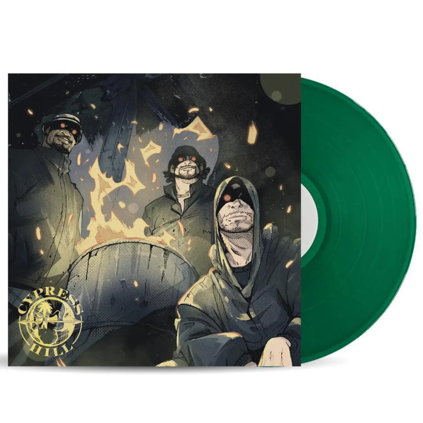  Cypress Hill S/T (30th Anniversary/Limited Edition/Re-issue/Translucent Green) Vinyl Record