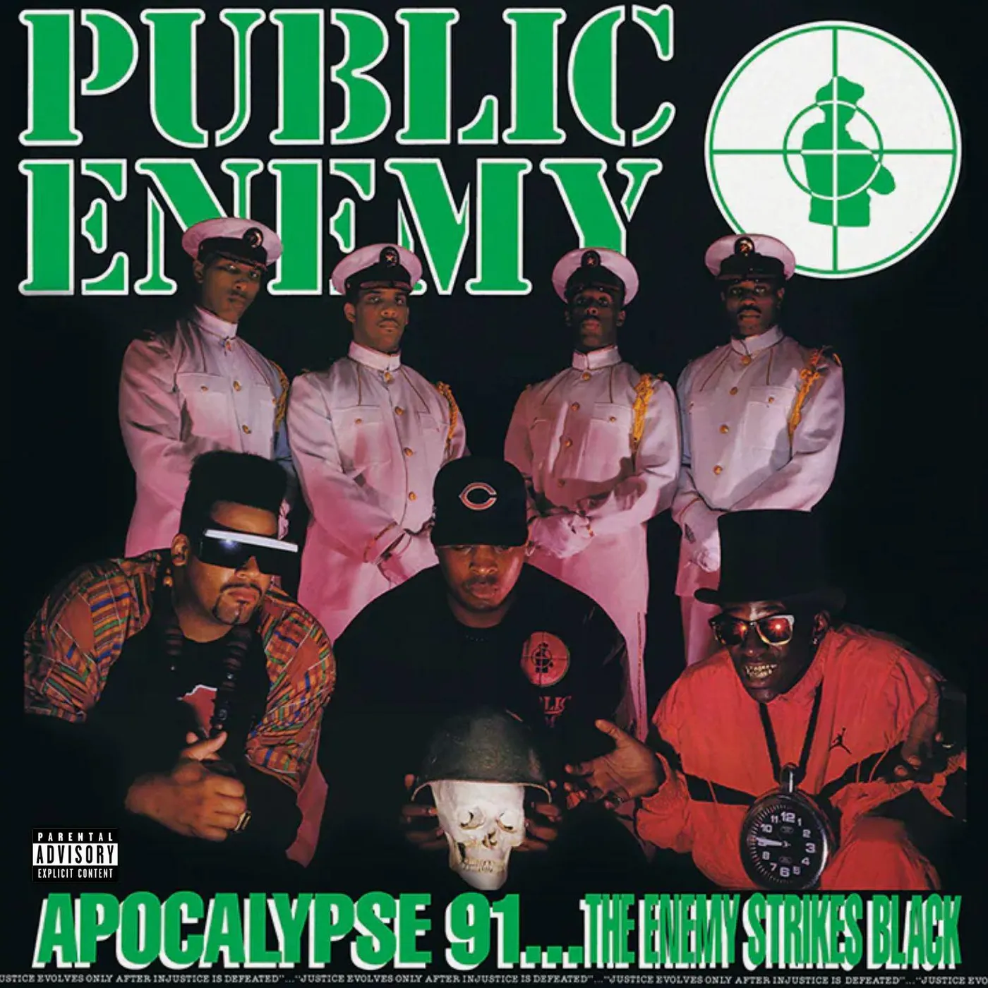 Public Enemy Apocalypse 91: The Enemy Strikes Black (Limited Edition/ 2LP/ Translucent Green) Vinyl Record