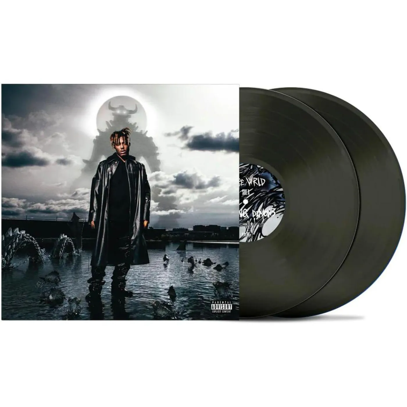 Juice WRLD Fighting Demons (Limited Edition/ Translucent Black) Vinyl Record