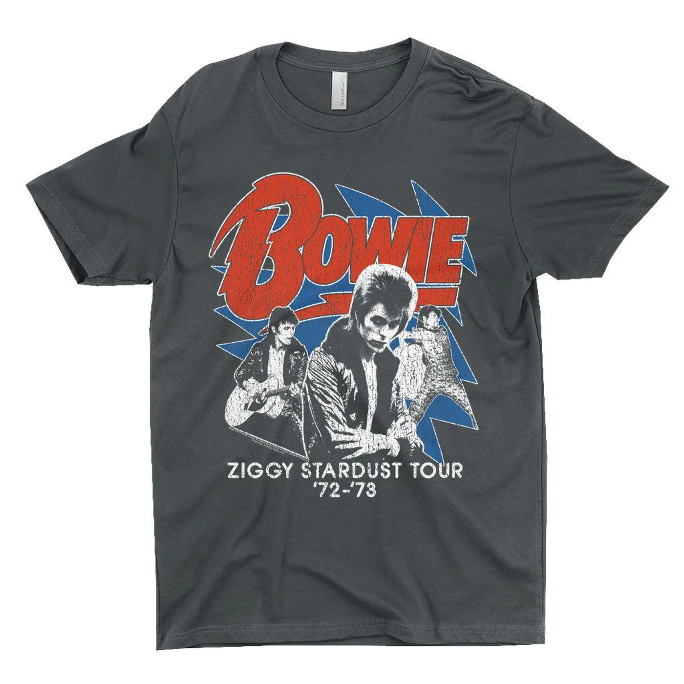 David Bowie T-Shirt | '72-'73 Ziggy Stardust Tour Distressed David Bowie Shirt