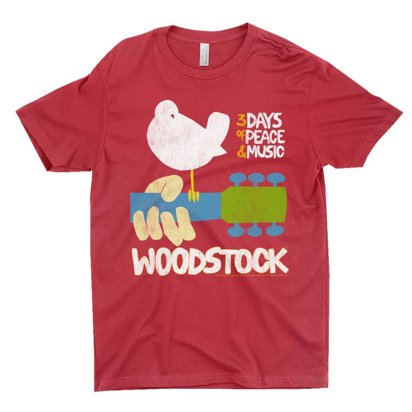 Woodstock T-Shirt | 3 Days Of Peace And Music Woodstock Shirt