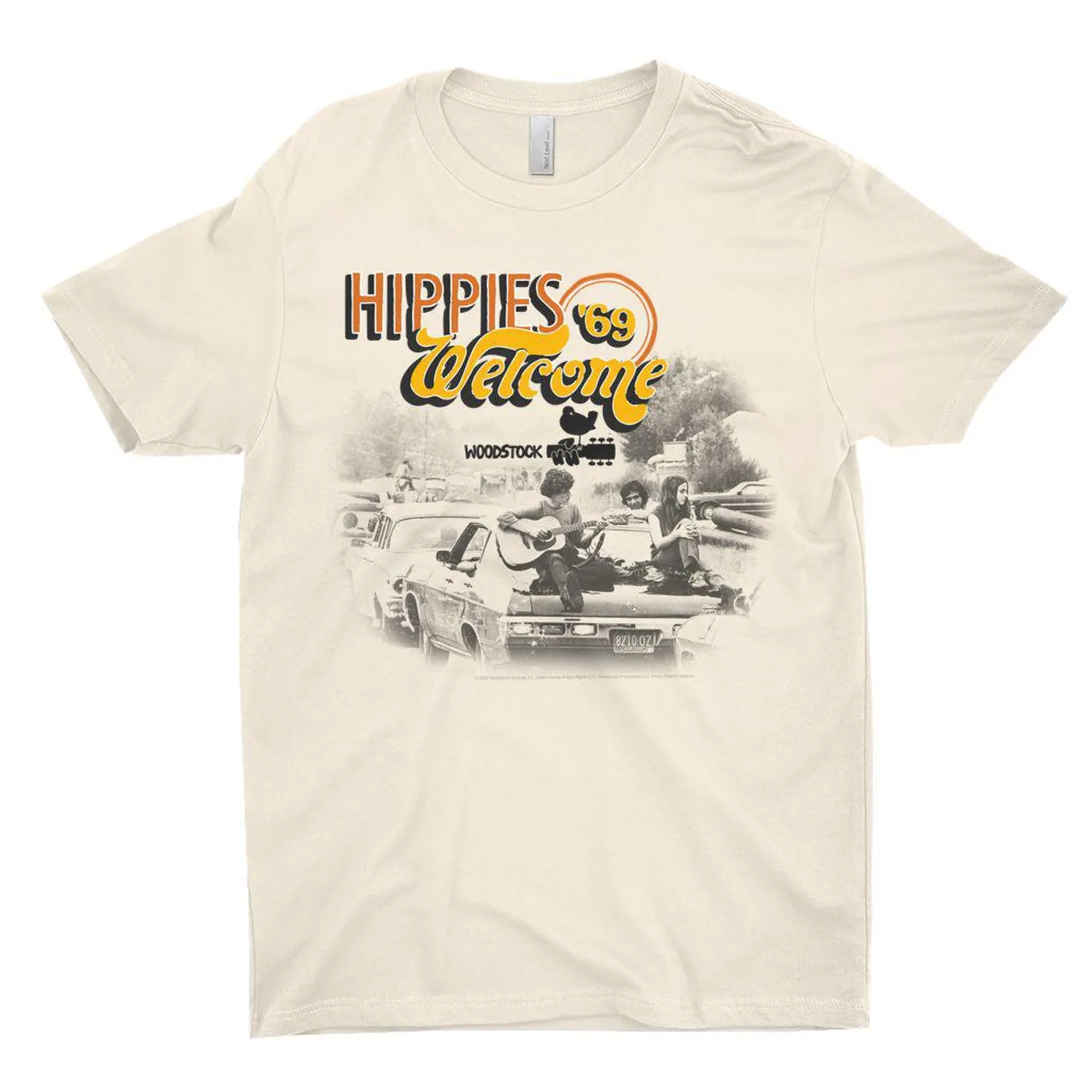 Woodstock T-Shirt | Hippies Welcome 1969 Woodstock Shirt