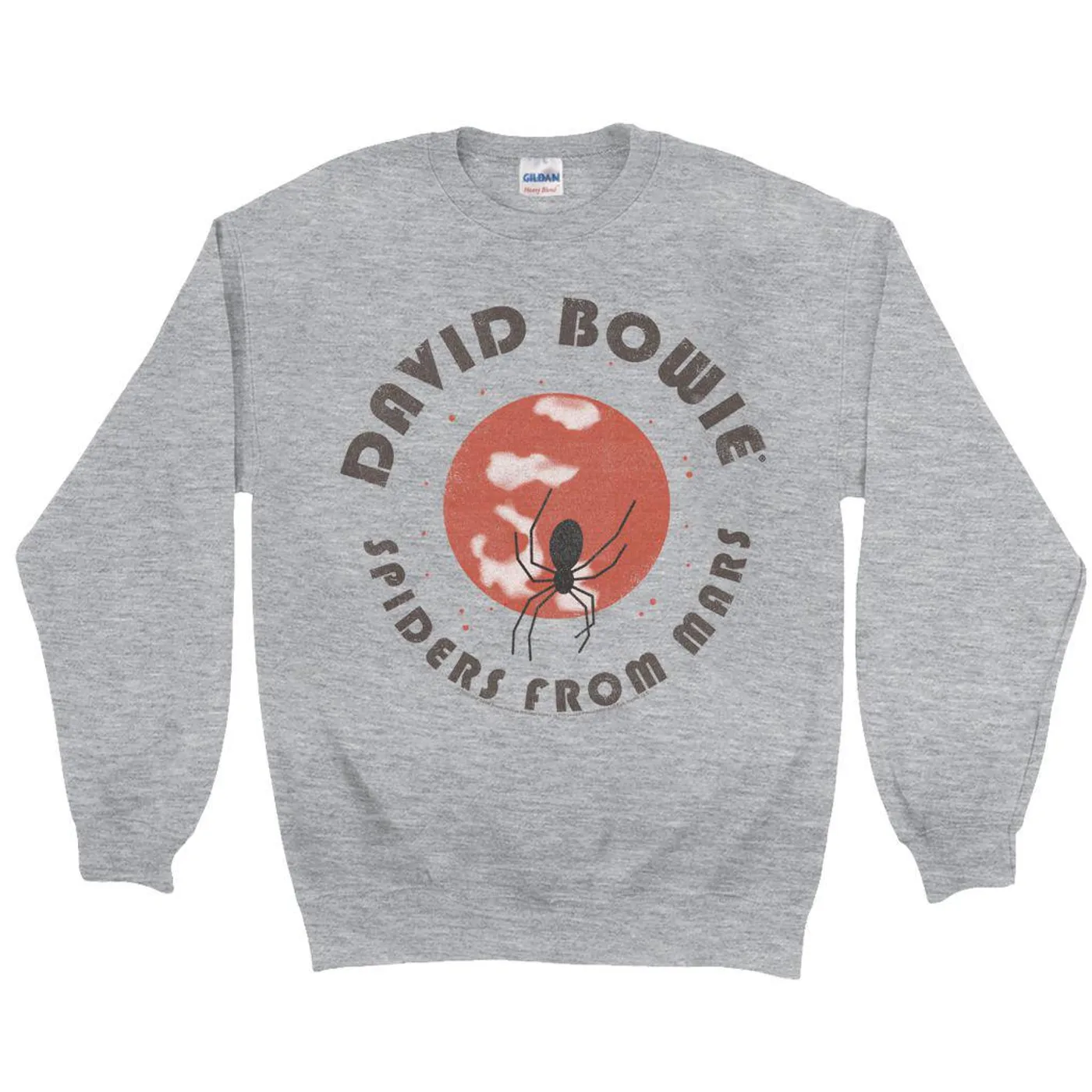 David Bowie Sweatshirt | Spiders From Mars Design David Bowie Sweatshirt