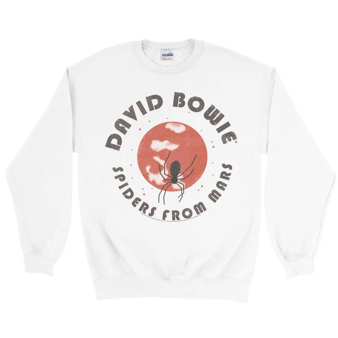 David Bowie Sweatshirt | Spiders From Mars Design David Bowie Sweatshirt