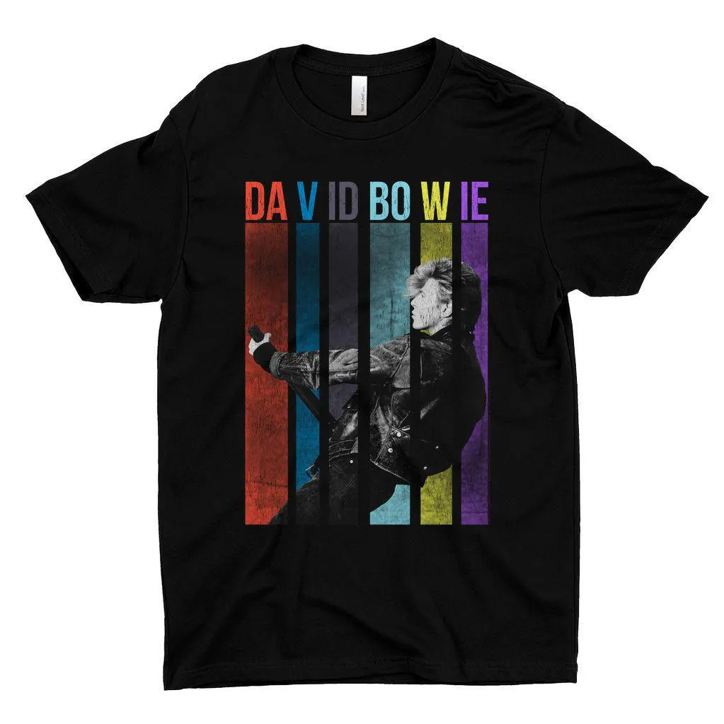 T-Shirt | Colorful Bowie With Guitar Design Shirt (Equineop Exclusive)
