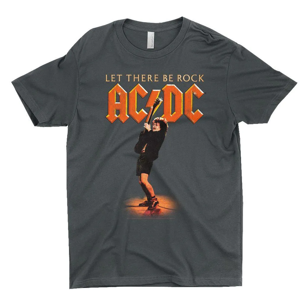 T-Shirt | Let There Be Rock Album Image Distressed Shirt