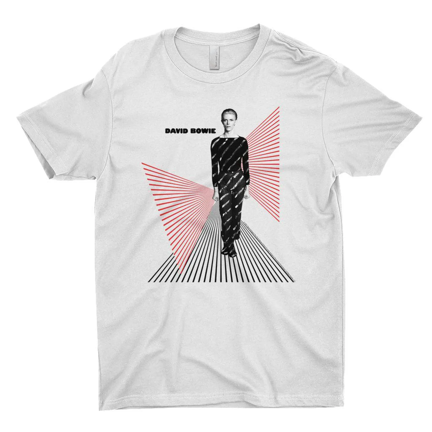 David Bowie T-Shirt | All In Stripes Design David Bowie Shirt