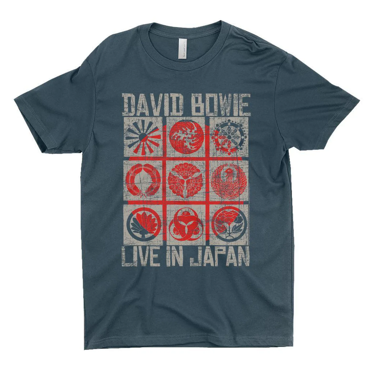 David Bowie T-Shirt | Reverse Live In Japan Design