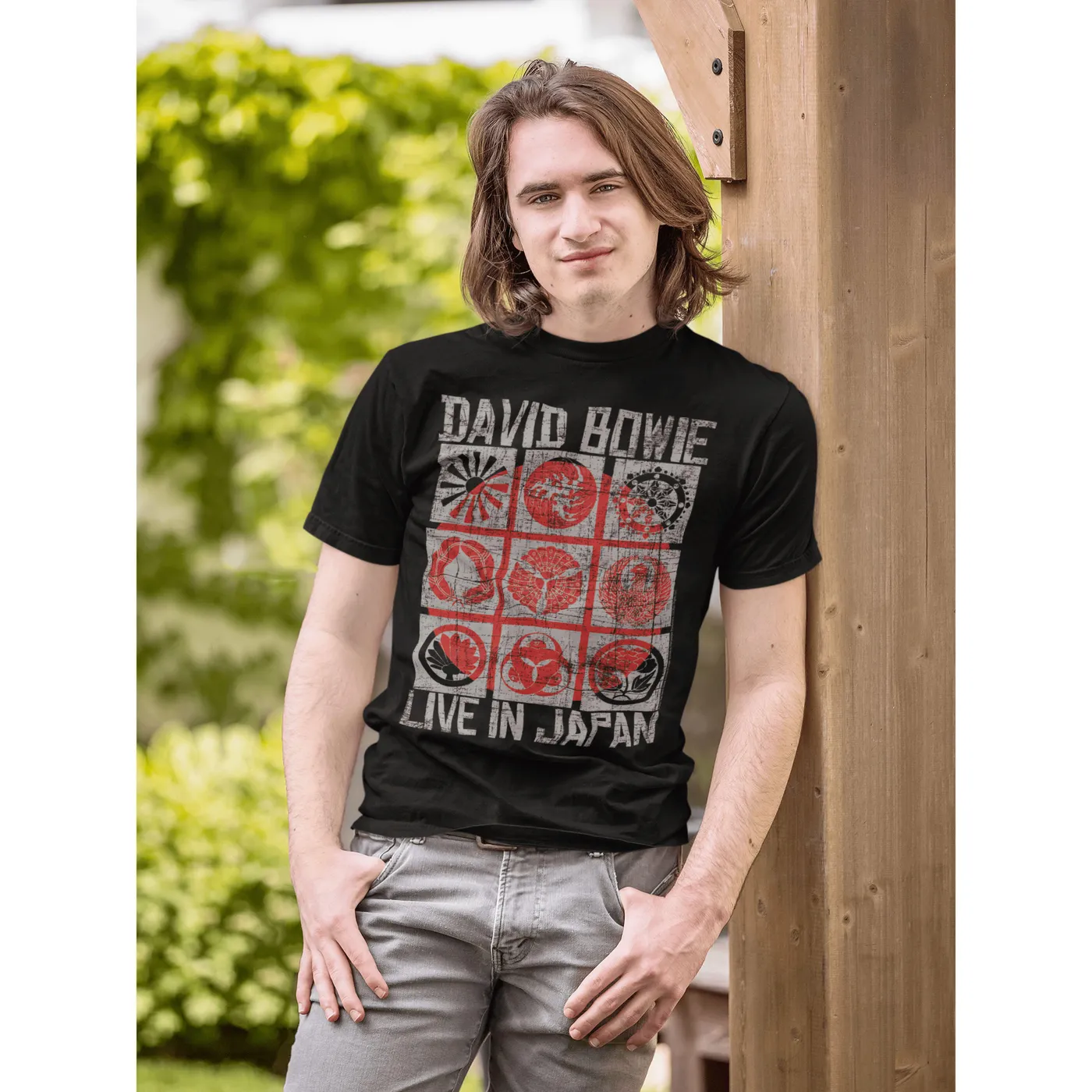 David Bowie T-Shirt | Reverse Live In Japan Design