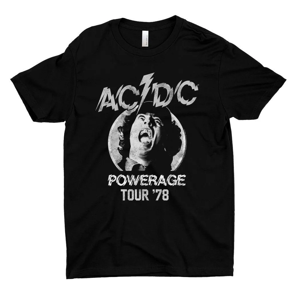 T-Shirt | 1978 Powerage Tour Image Distressed Shirt (Equineop Exclusive)