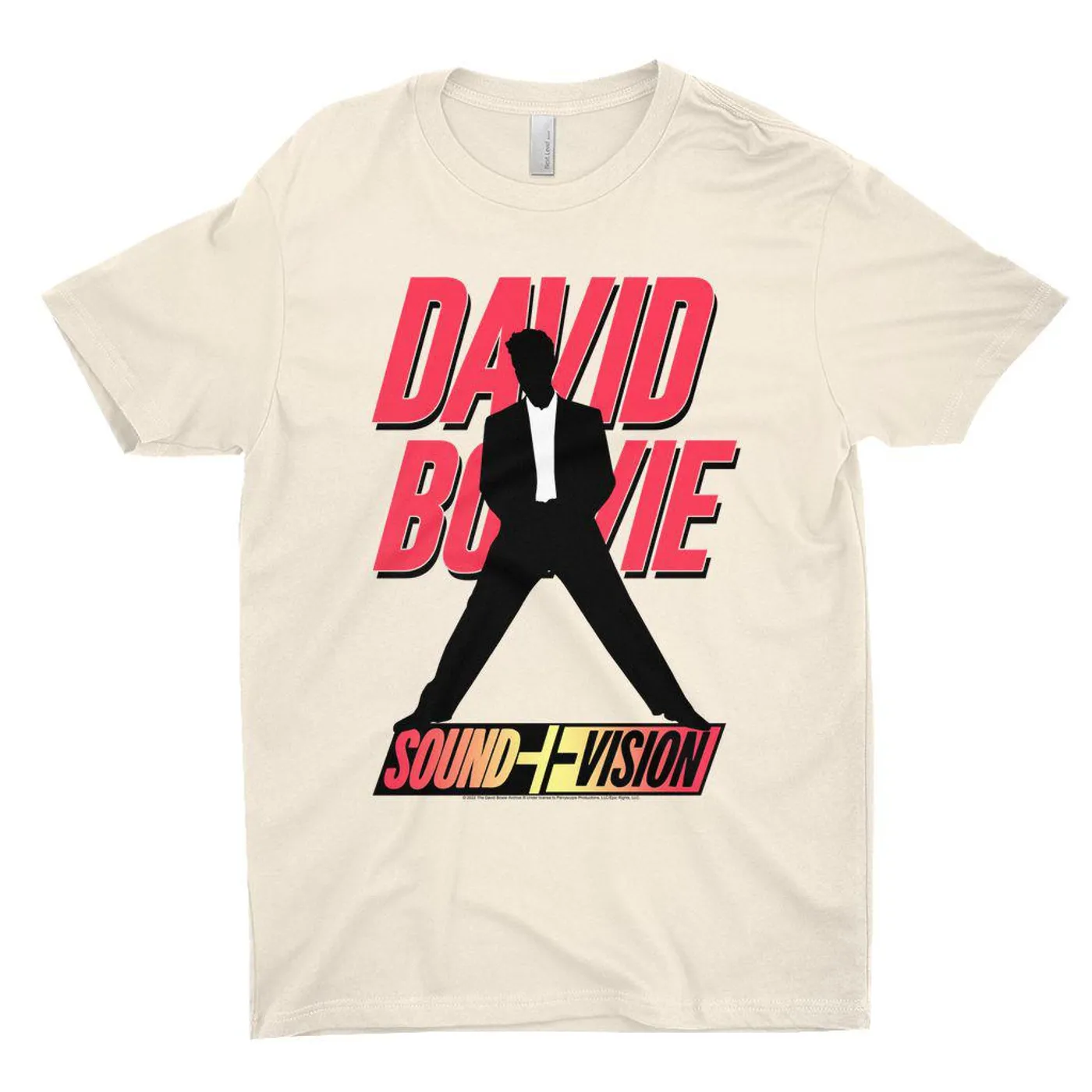 David Bowie T-Shirt | Neon 1991 Euro Vision Design (Merchbar Exclusive) David Bowie Shirt