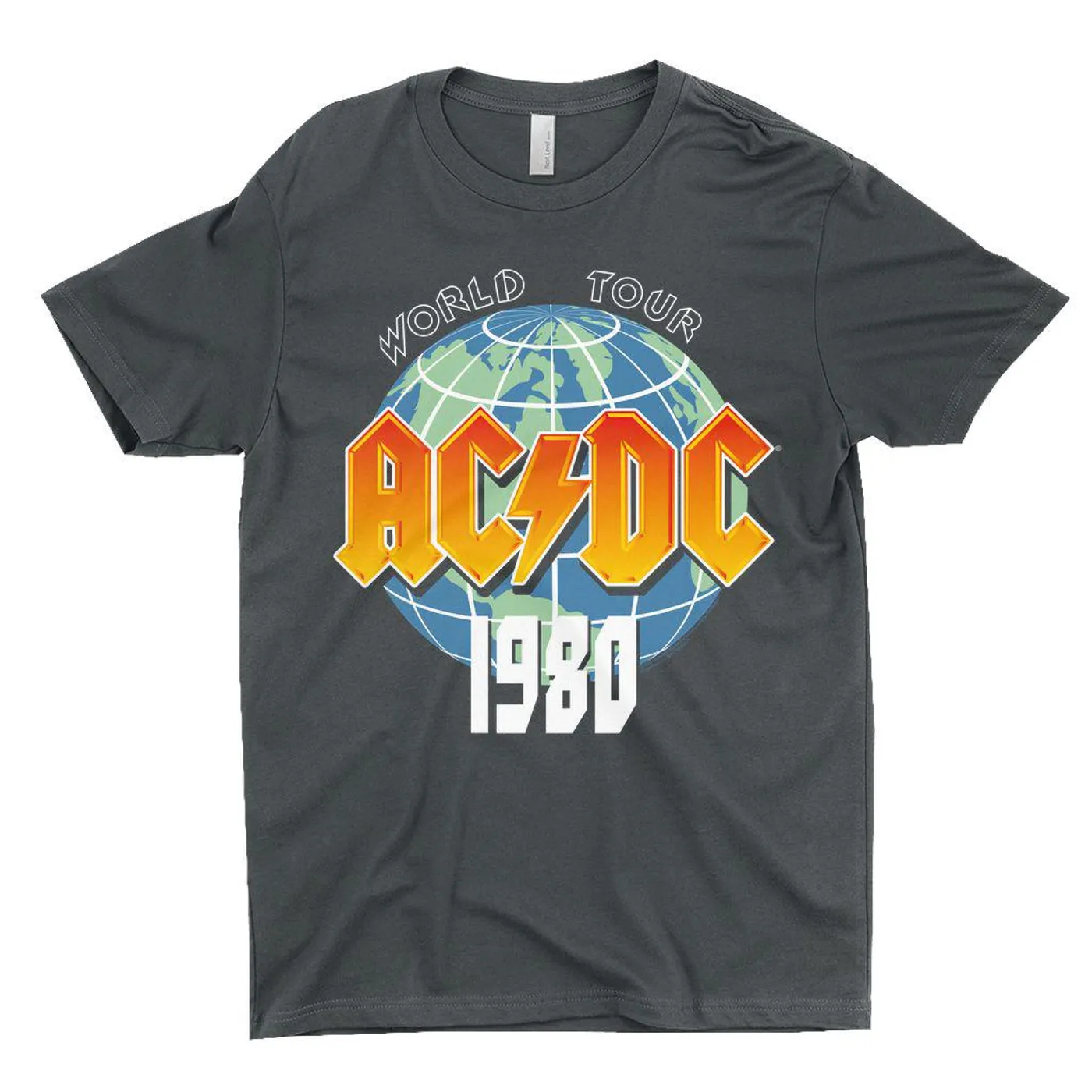 AC/DC T-Shirt | 1980 Globe World Tour ACDC Shirt