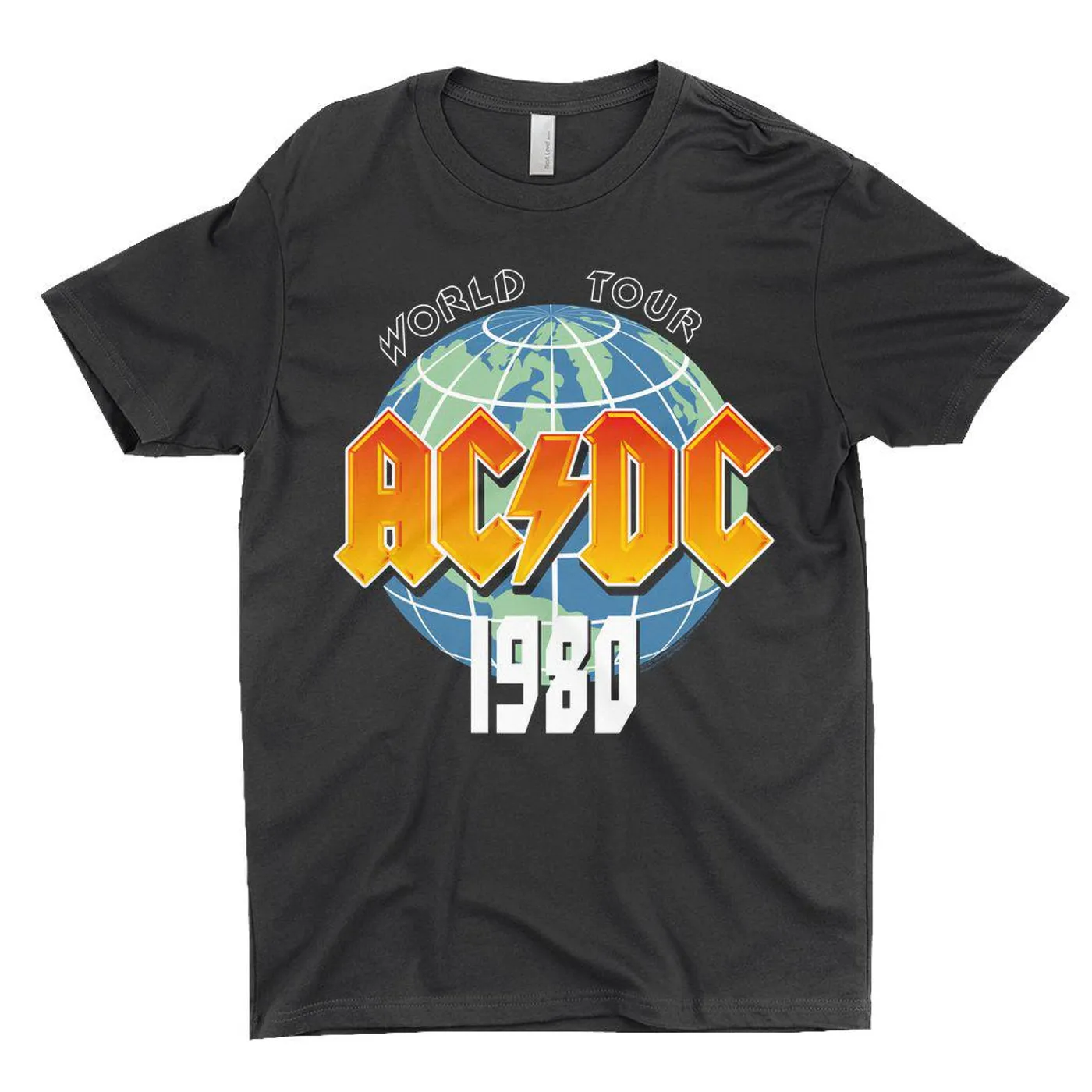 AC/DC T-Shirt | 1980 Globe World Tour ACDC Shirt