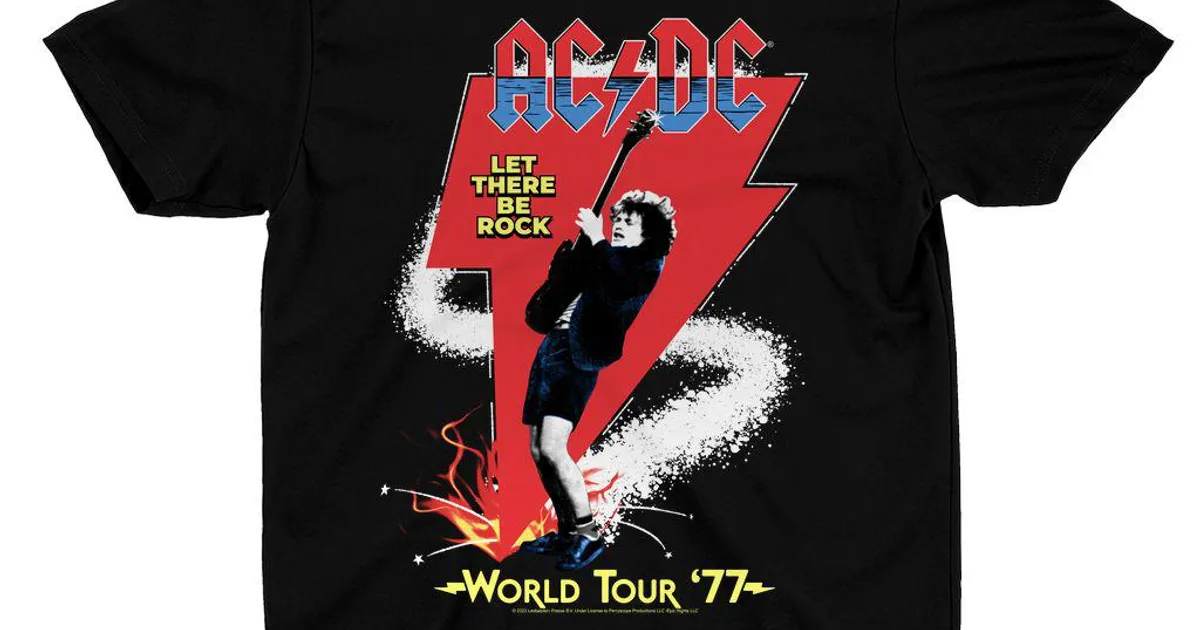 AC/DC LET THERE BE ROCK Tシャツ AC/DC Let There Be Rock T-shirt | eBay