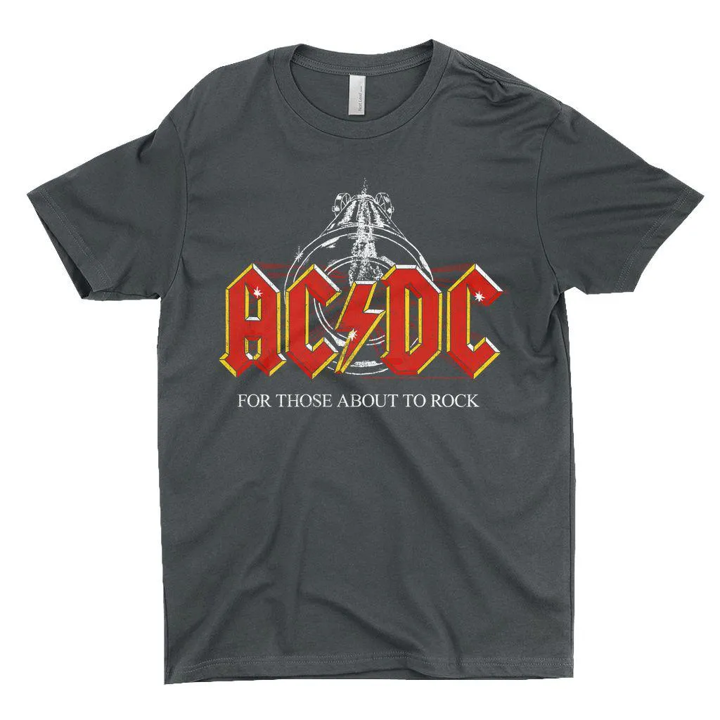 T-Shirt | For Those About To Rock Cannon Shot Distressed Shirt
