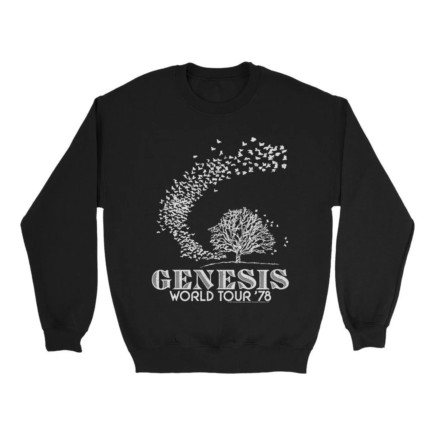 Genesis Sweatshirt | 1978 World Tour Distressed Genesis Sweatshirt