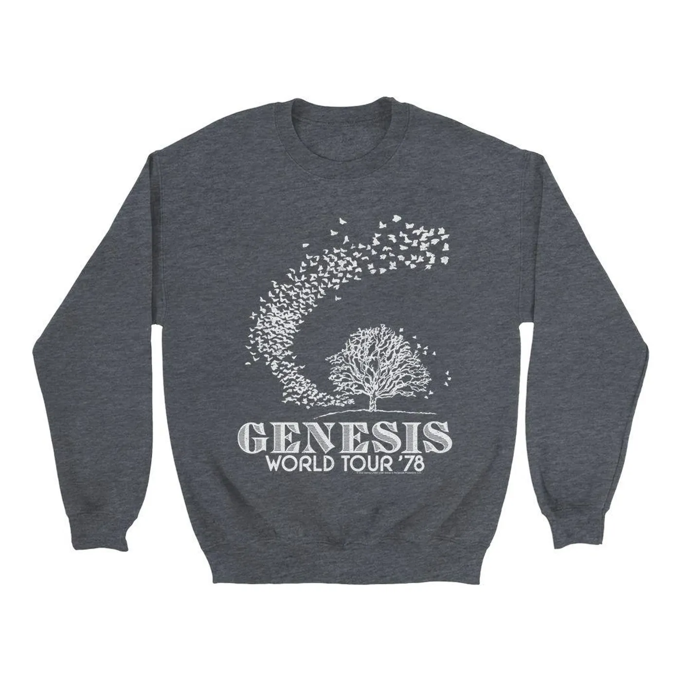 Genesis Sweatshirt | 1978 World Tour Distressed Genesis Sweatshirt