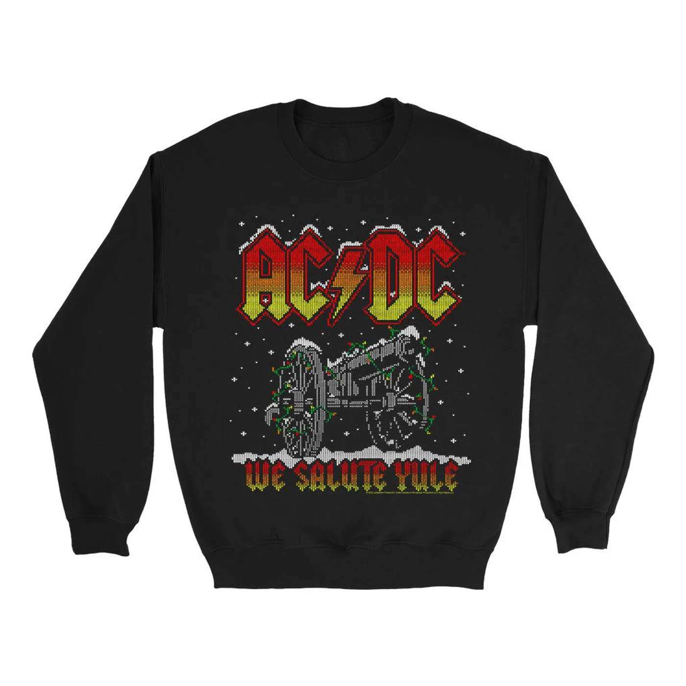 AC/DC Sweatshirt | We Salute Yule ACDC Sweatshirt