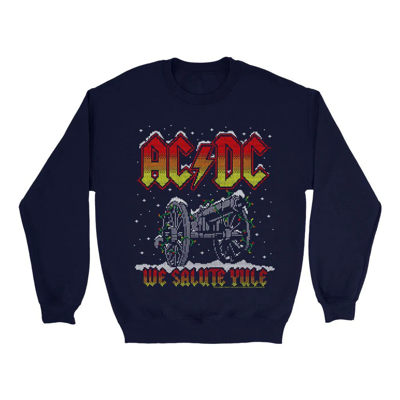 AC/DC Sweatshirt | We Salute Yule ACDC Sweatshirt
