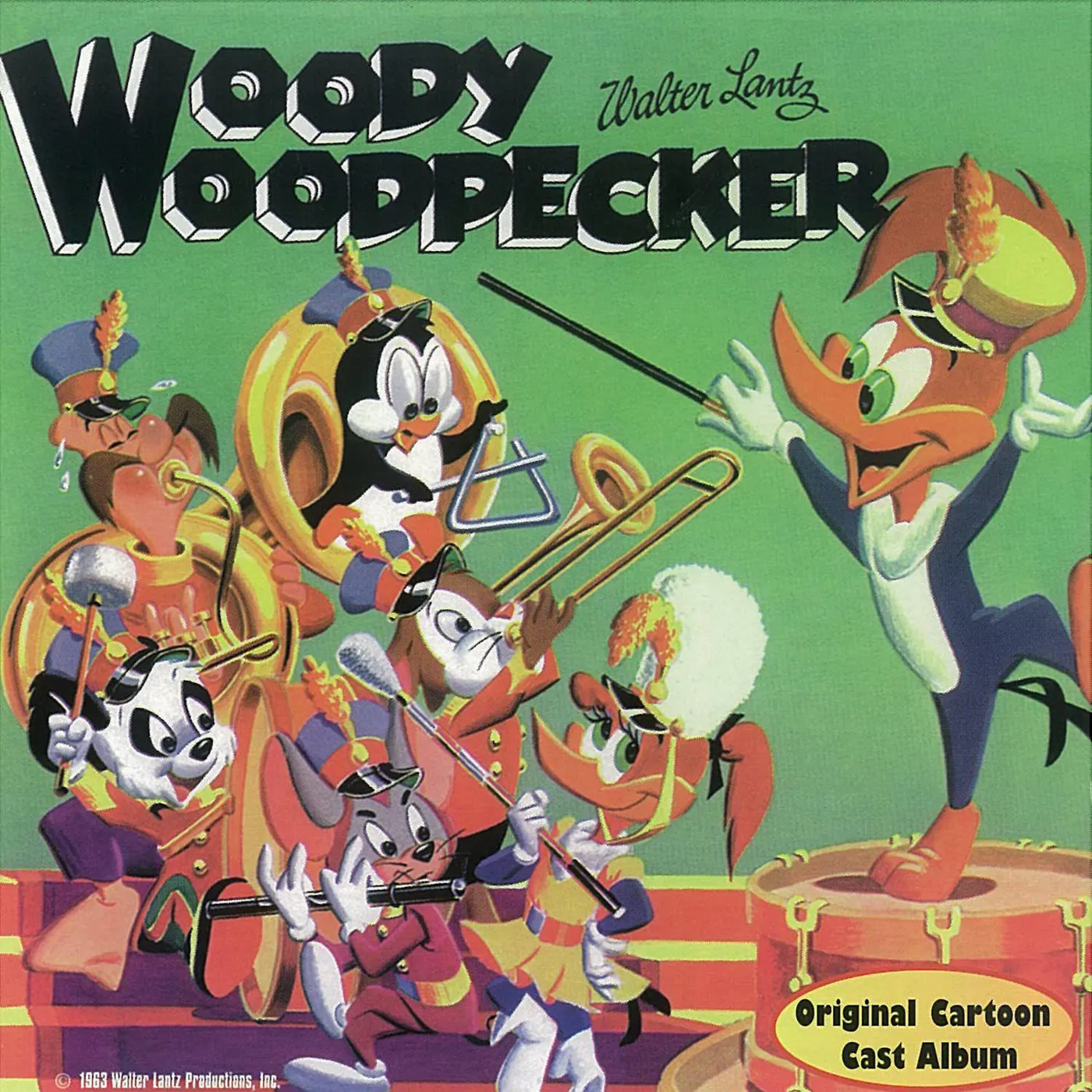 The Golden Orchestra Woody Woodpecker Vinyl Record