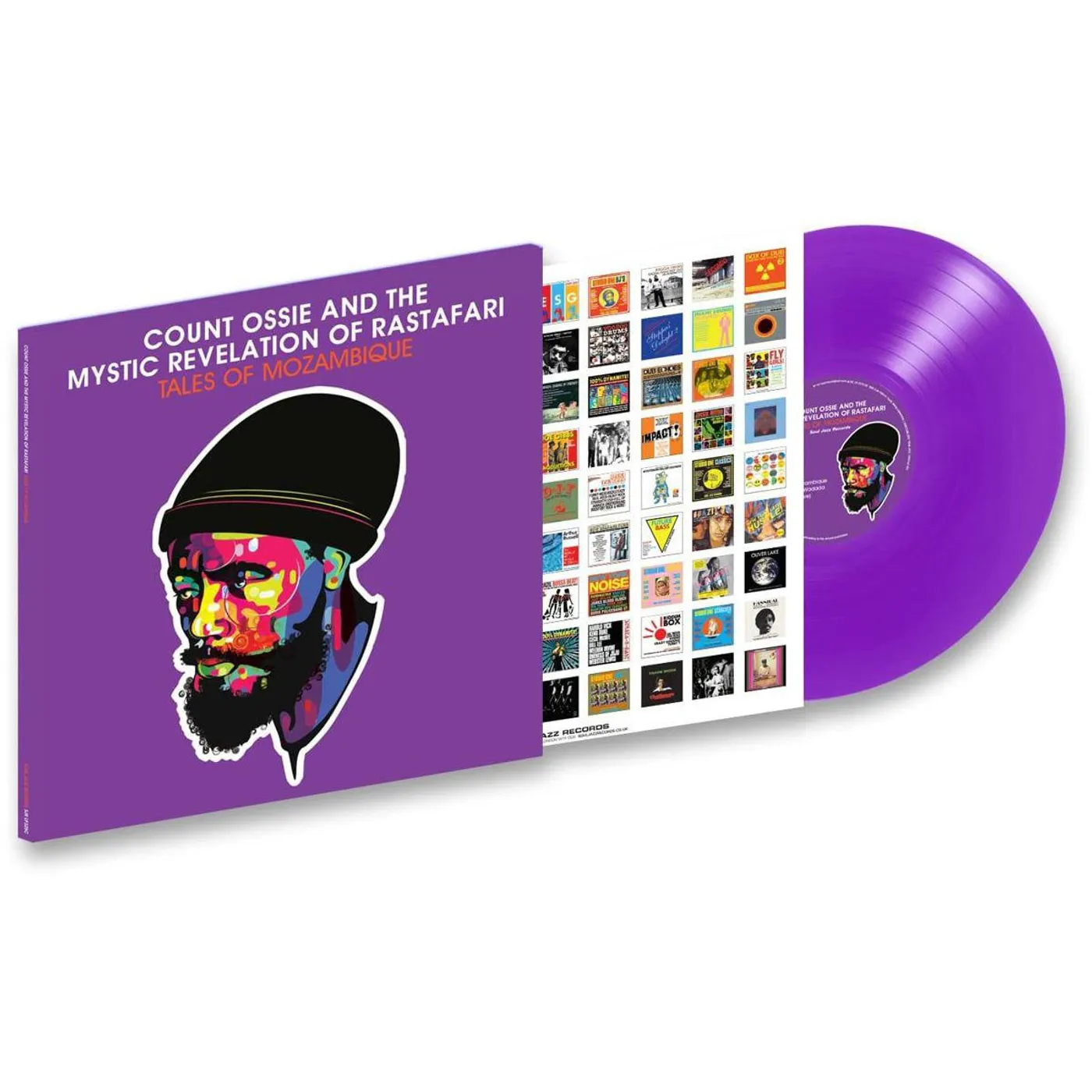 Count Ossie & The Mystic Revelation Of Rastafari Tales Of Mozambique (Purple) Vinyl Record