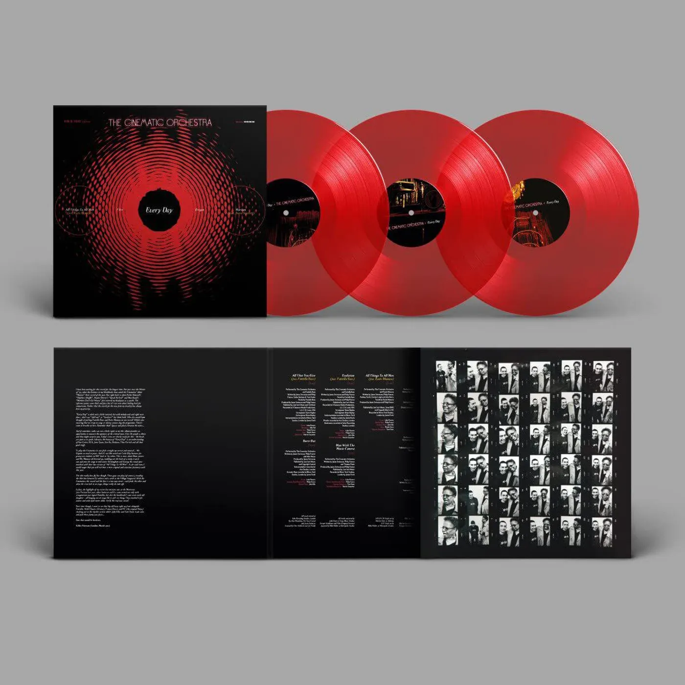 The Cinematic Orchestra Every Day (20th Anniversary Edition) (Transparent Red) Box Set (Vinyl)