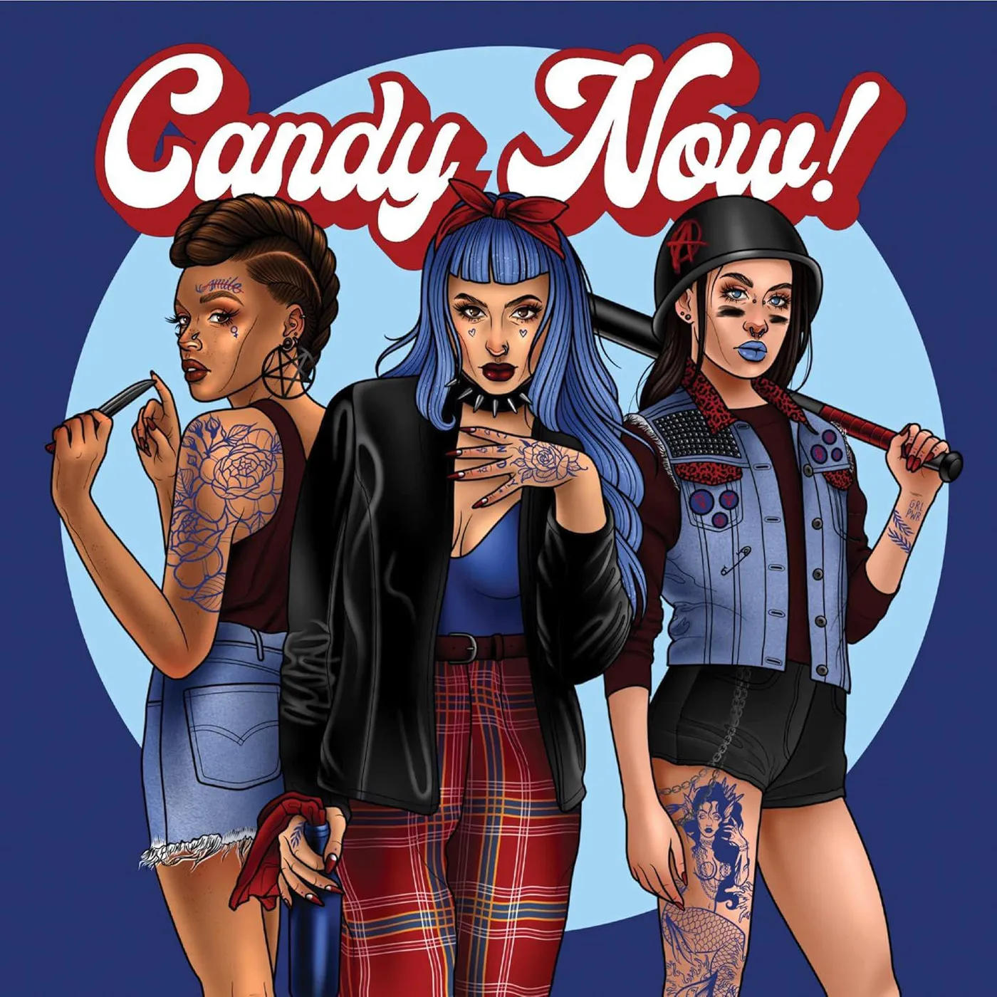 Candy Now! Ladies Night B/W Not Falling In Love Vinyl Record