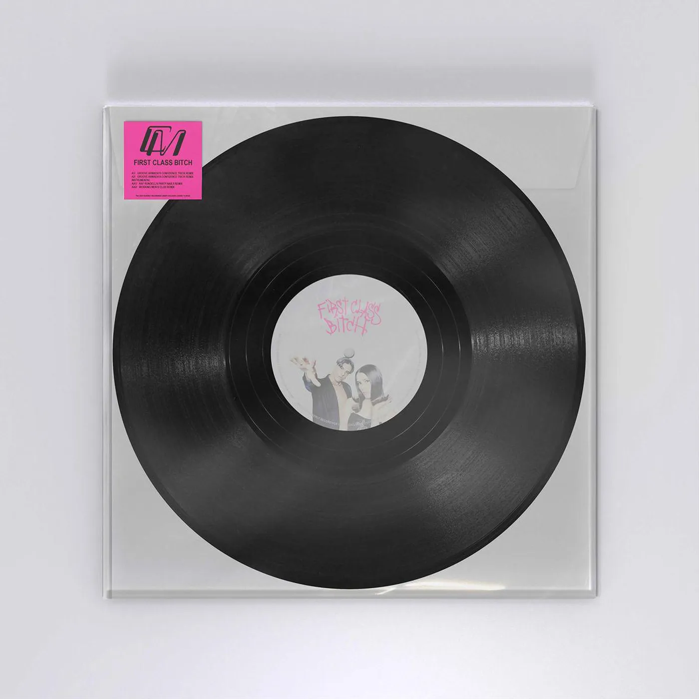 Confidence Man First Class Bitch Remixes Vinyl Record