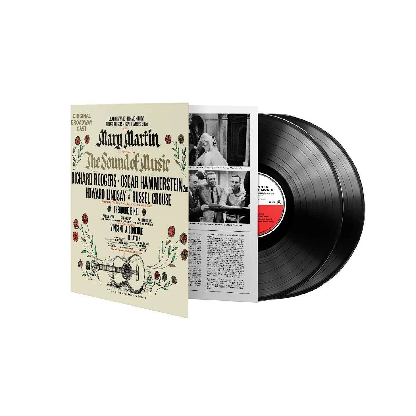 Various Artists  SOUND OF MUSIC (ORIGINAL BROADWAY CAST RECORDING) (2LP) Vinyl Record