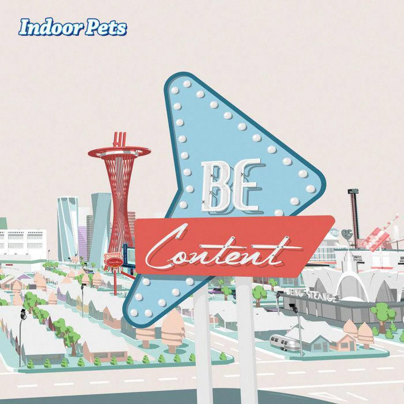 Indoor Pets Be Content Vinyl Record