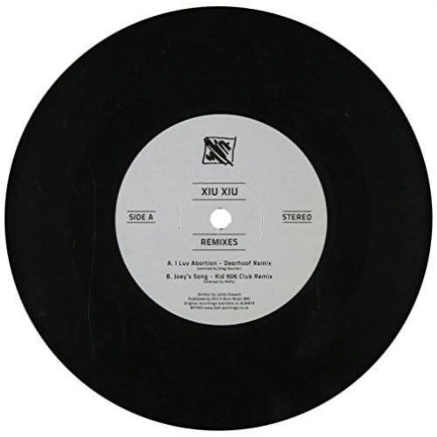 Xiu Xiu I Luv Abortion(Deerhoof Remix) B/W Joeys Vinyl Record