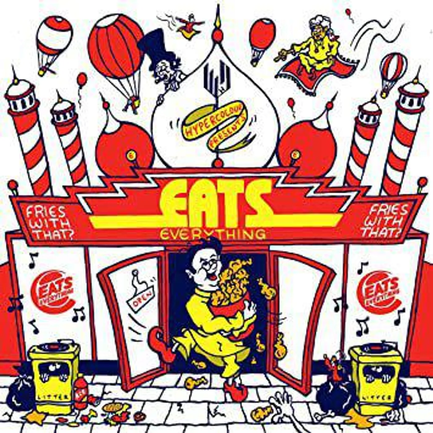 Various Artists Eats Everything Presents   Fries With Th Vinyl Record