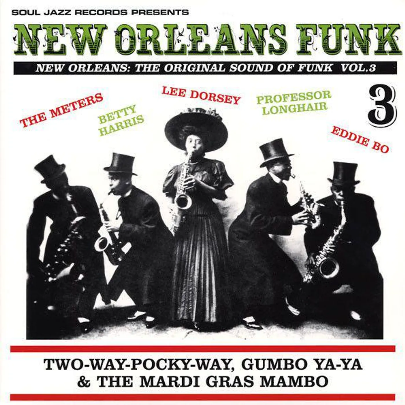 Soul Jazz Records Presents New Orleans Funk 3 Vinyl Record