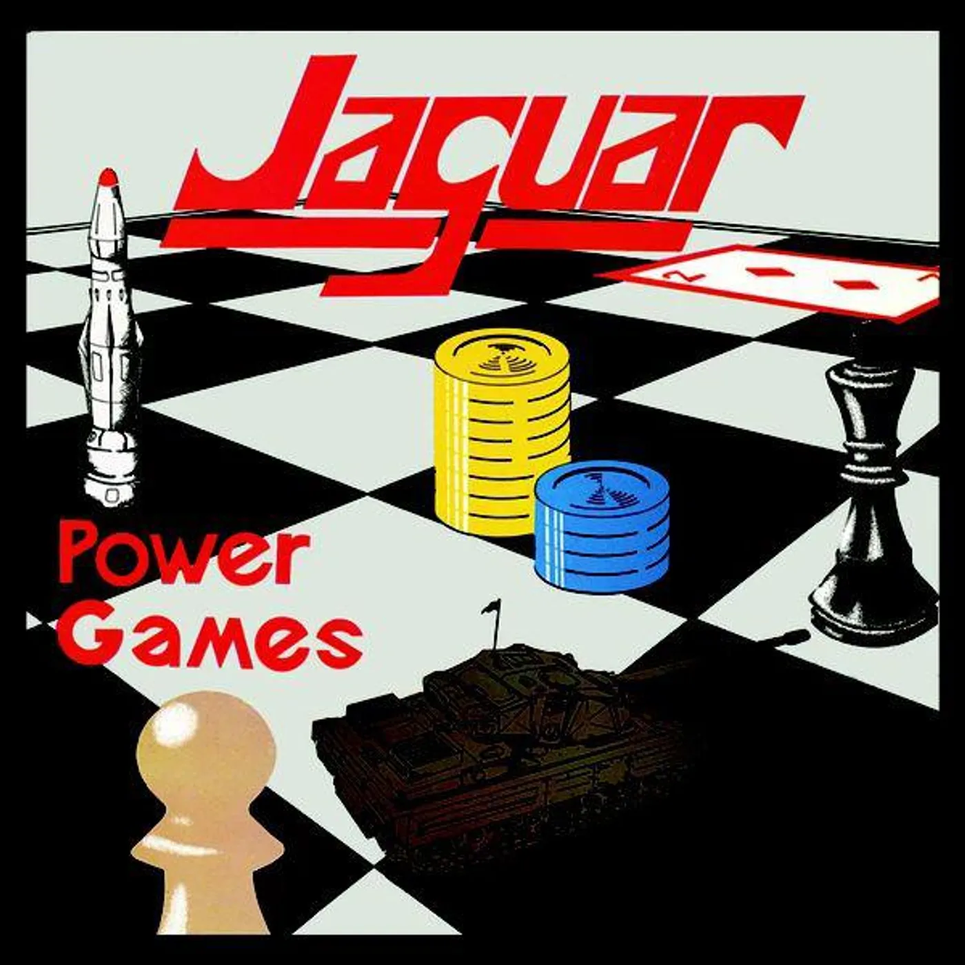 Jaguar POWER GAMES (LIMITED BROWN-GREEN CAMO VINYL) Vinyl Record