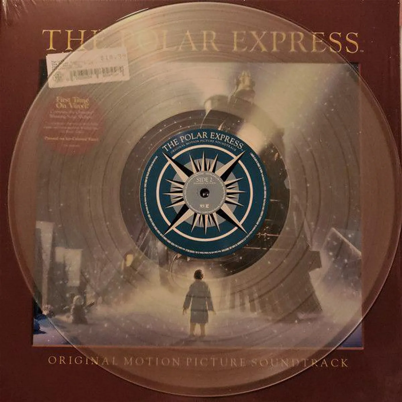 The Polar Express Soundtrack Polar Express (OST) (Transparent White) Vinyl Record