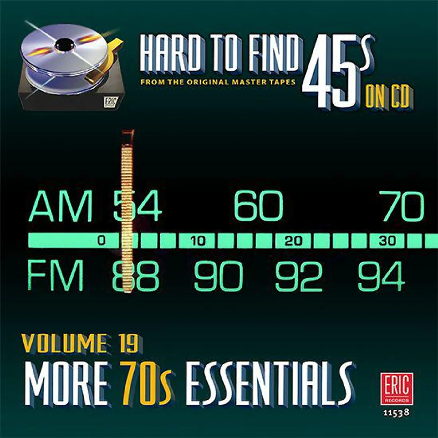 Various Artists  HARD TO FIND 45S ON CD, VOLUME 19 - MORE 70S ESSENTIALS CD